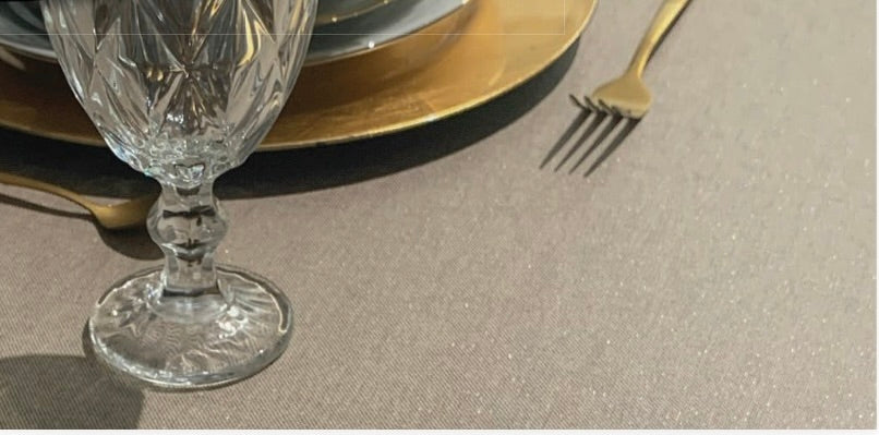 Mantel Antimanchas de Resina Ucello Plata - #pino_y_jacaranda#