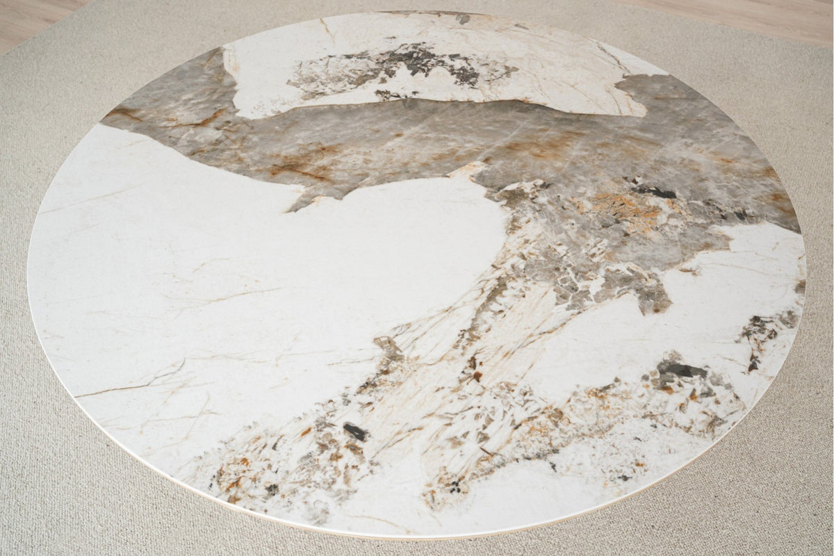 Mesa Comedor Etna Circular - #pino_y_jacaranda#