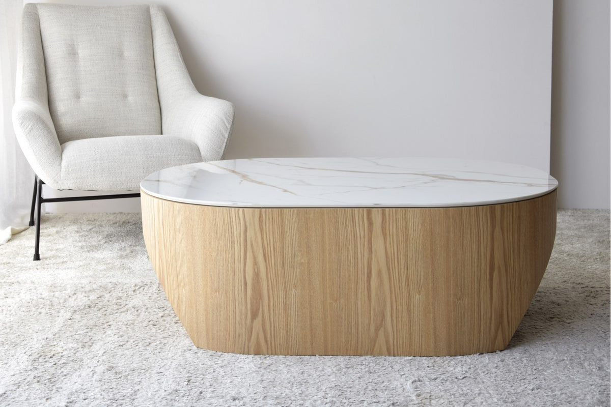 Mesa de Centro Seren - #pino_y_jacaranda#
