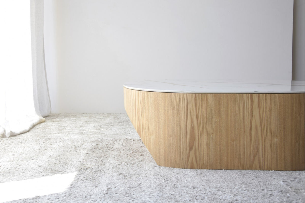 Mesa de Centro Seren - #pino_y_jacaranda#