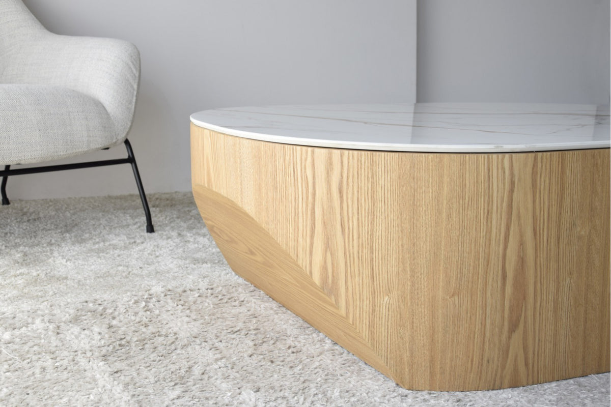 Mesa de Centro Seren - #pino_y_jacaranda#