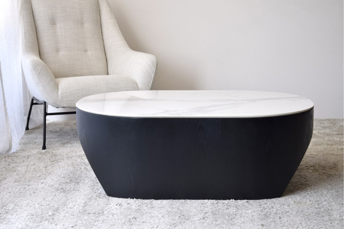 Mesa de Centro Seren Negra - #pino_y_jacaranda#