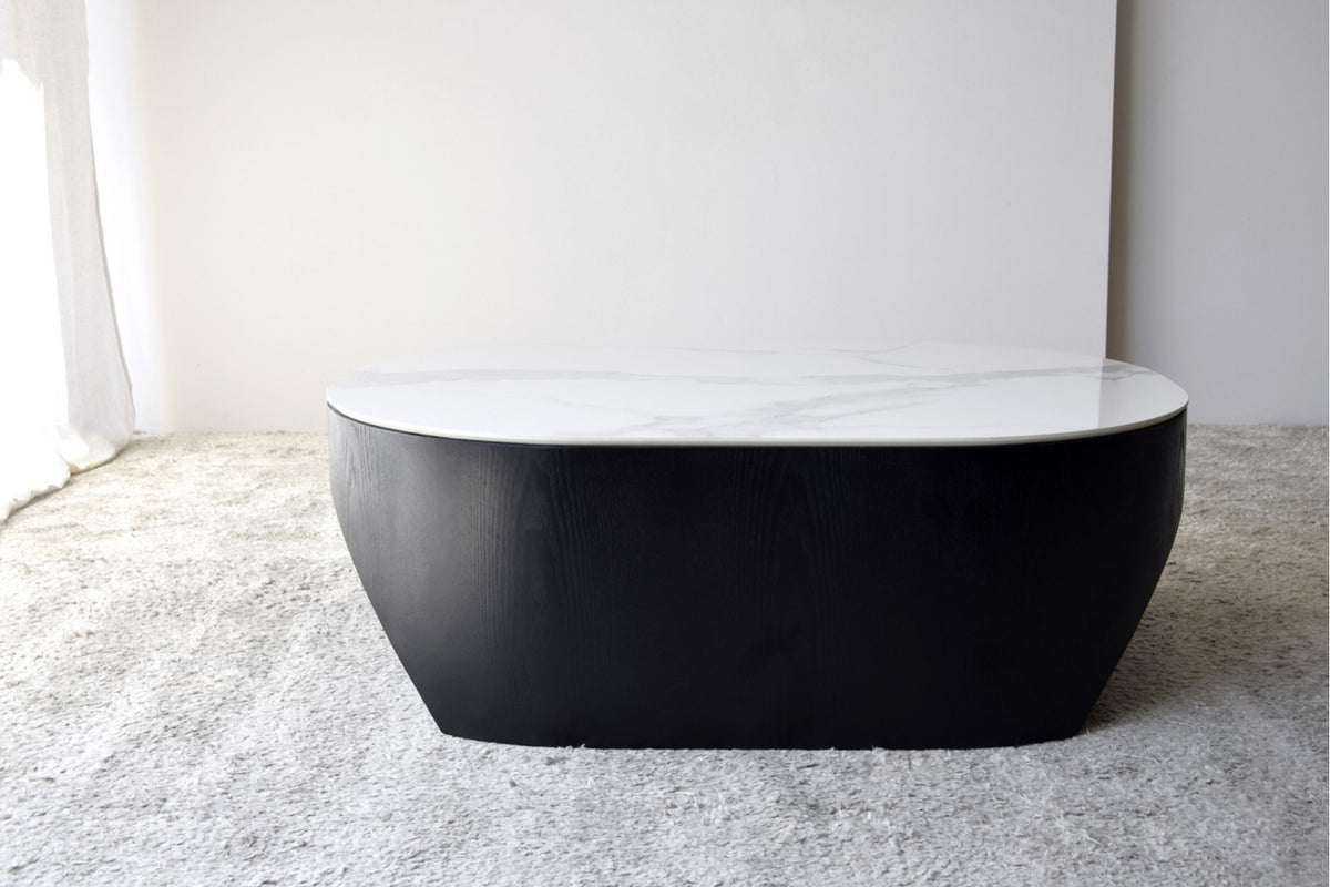 Mesa de Centro Seren Negra - #pino_y_jacaranda#