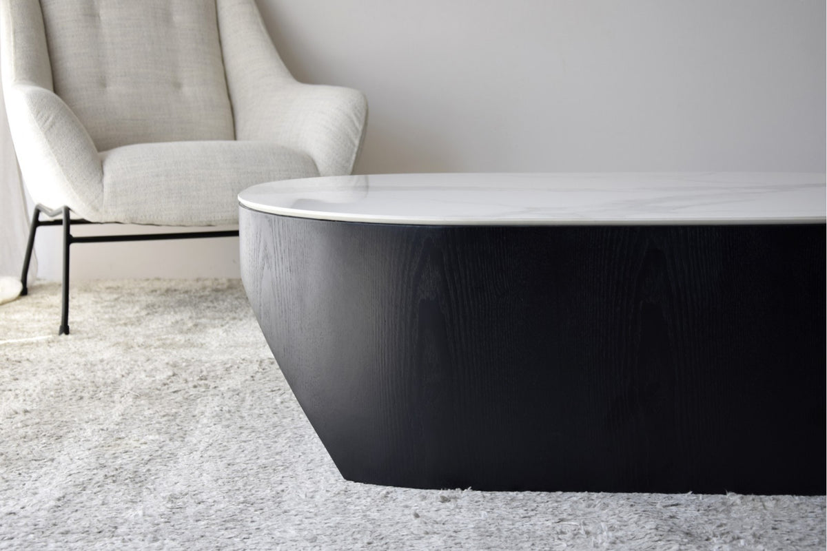 Mesa de Centro Seren Negra - #pino_y_jacaranda#