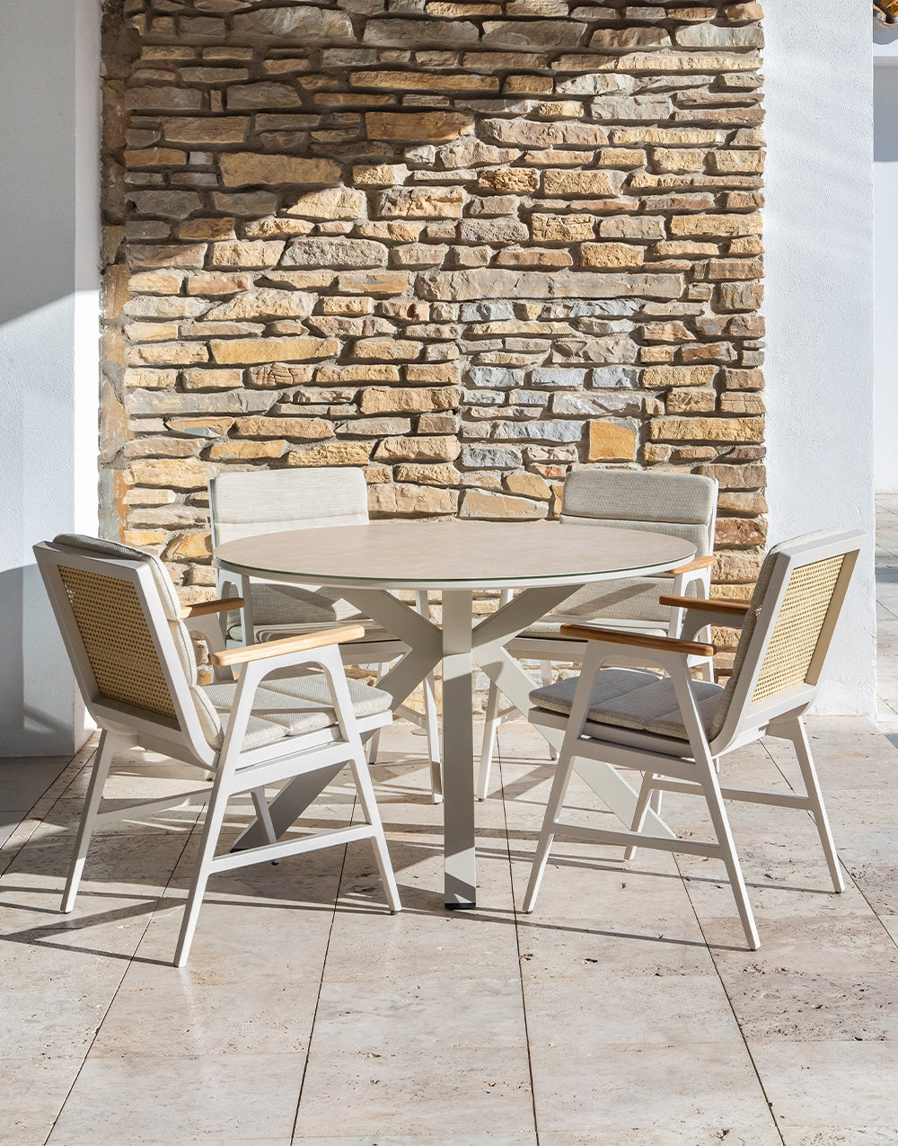 Mesa de Exterior Calissa - #pino_y_jacaranda#