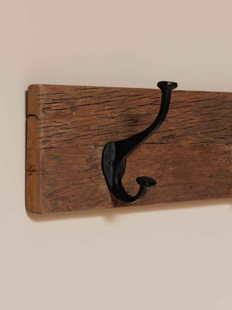 Perchero Rustico Roble - #pino_y_jacaranda#