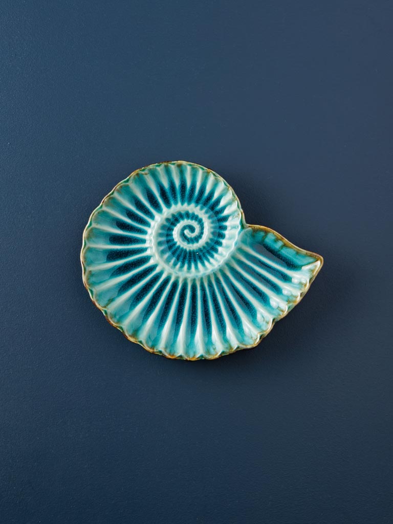 Plato de Aperitivo Redondo Shell - #pino_y_jacaranda#