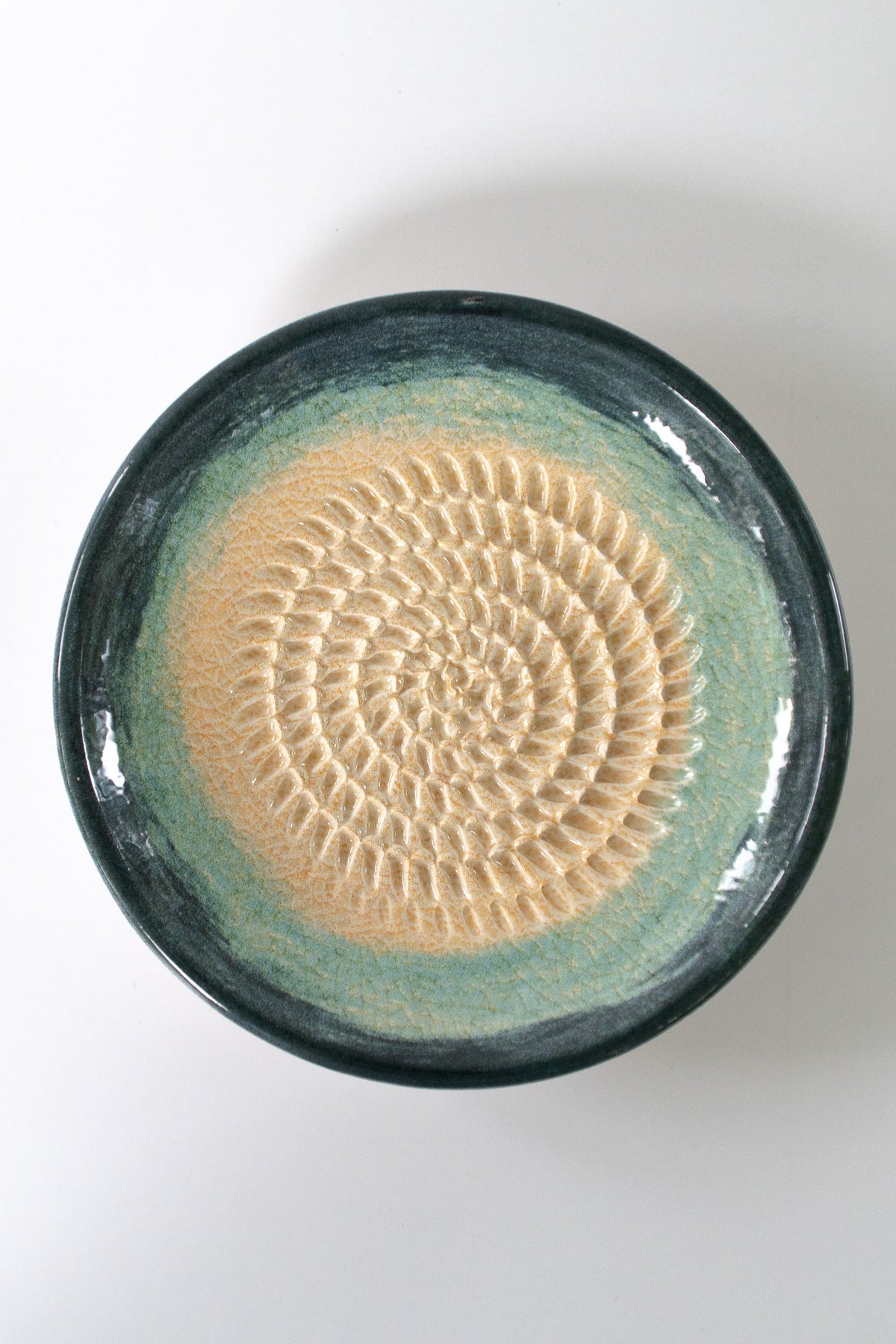 Plato Rallador de Cerámica Aqua - #pino_y_jacaranda#