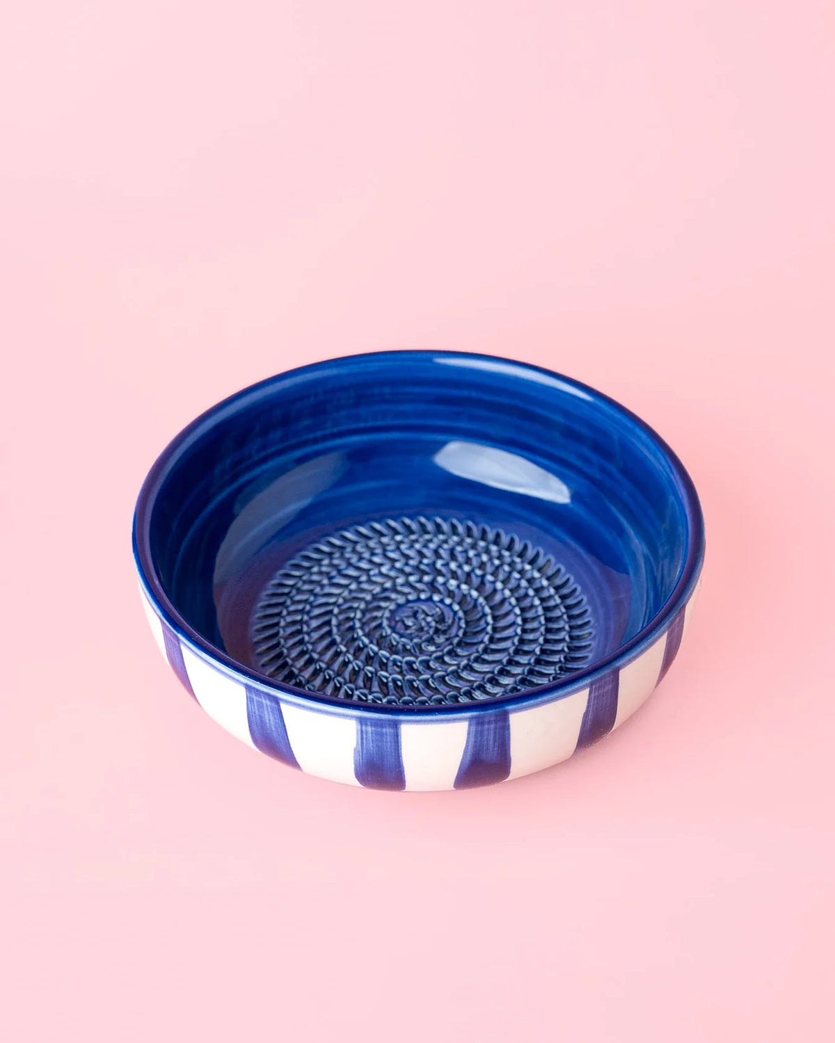 Plato Rallador de Cerámica Costa Azul - #pino_y_jacaranda#