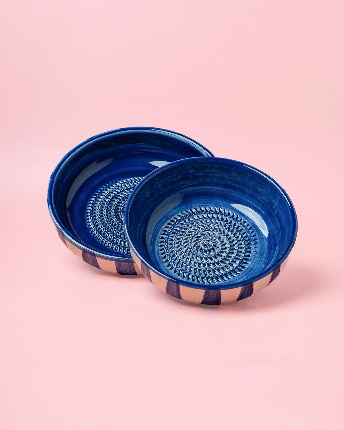 Plato Rallador de Cerámica Costa Azul - #pino_y_jacaranda#