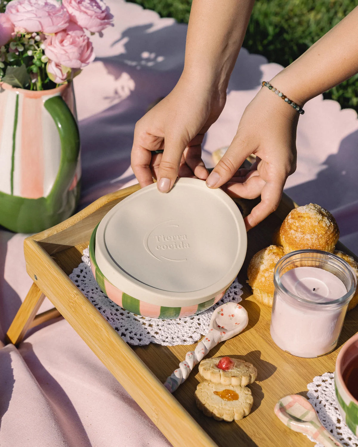 Plato Rallador de Cerámica Elizabeth - #pino_y_jacaranda#