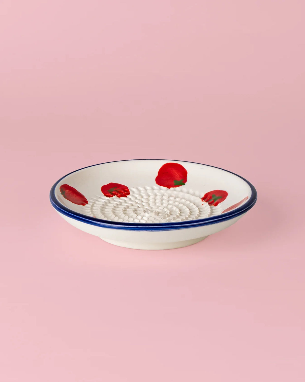 Plato Rallador de Cerámica Pomodoro - #pino_y_jacaranda#
