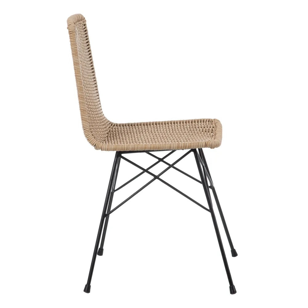 Set de 6 Sillas Rattan Outdoor - #pino_y_jacaranda#