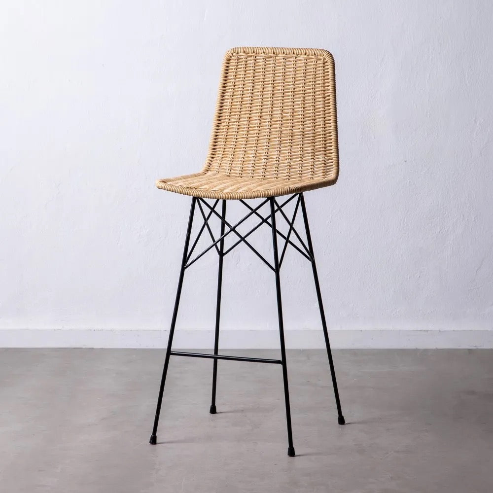Set de 2 Taburetes Rattan Outdoor - #pino_y_jacaranda#