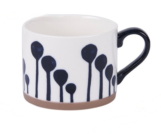 Tazas y Cuenco Mar y Nube - #pino_y_jacaranda#