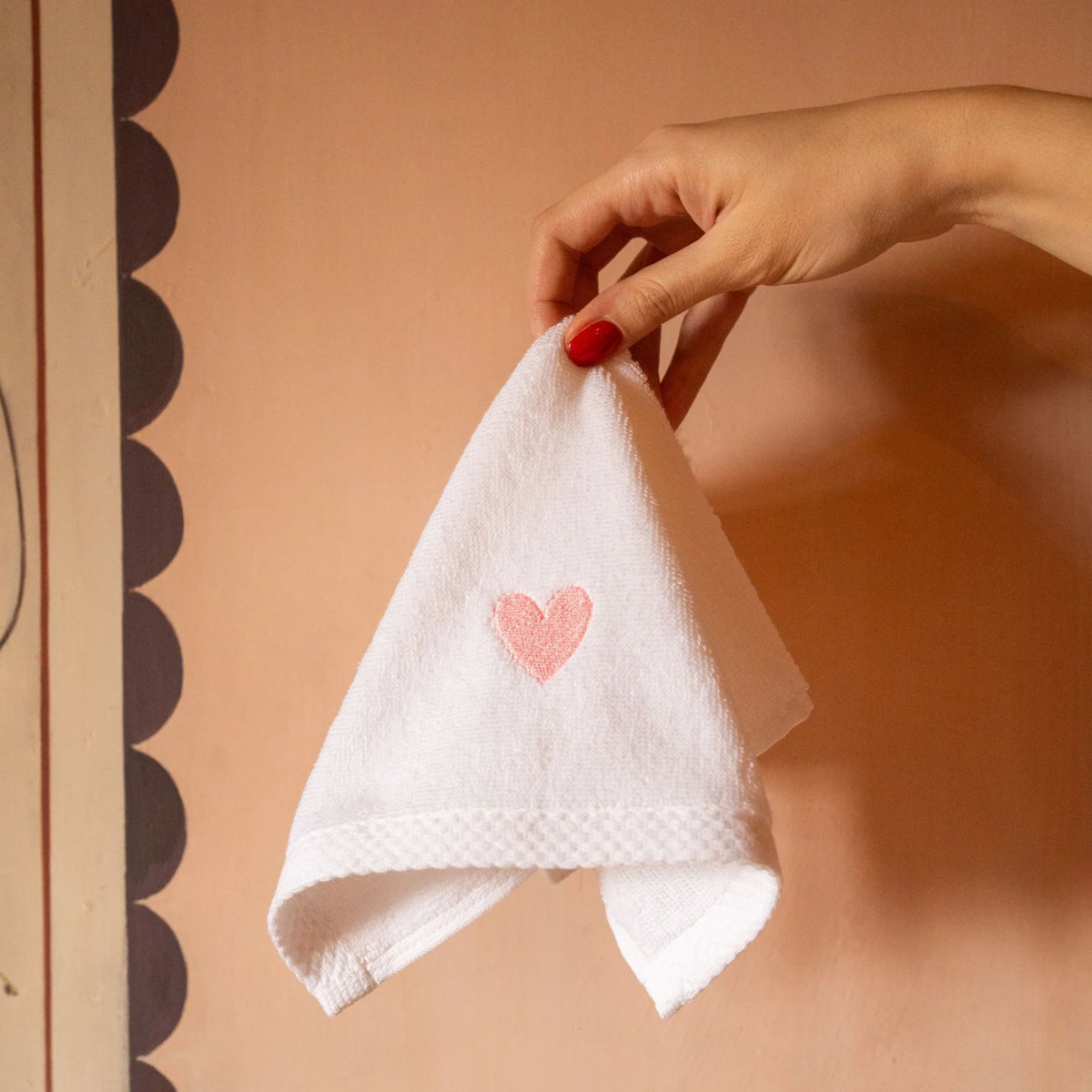 Juegos de Toallas Corazón Bordado - #pino_y_jacaranda#
