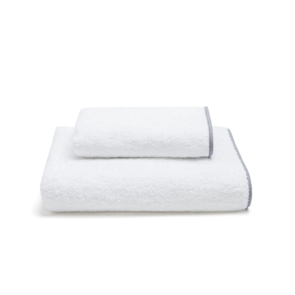 Juego de toallas Mira gris plata - #pino_y_jacaranda#