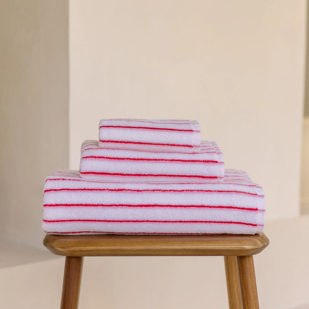 Juegos de Toallas Rosa con Lima Roja - #pino_y_jacaranda#