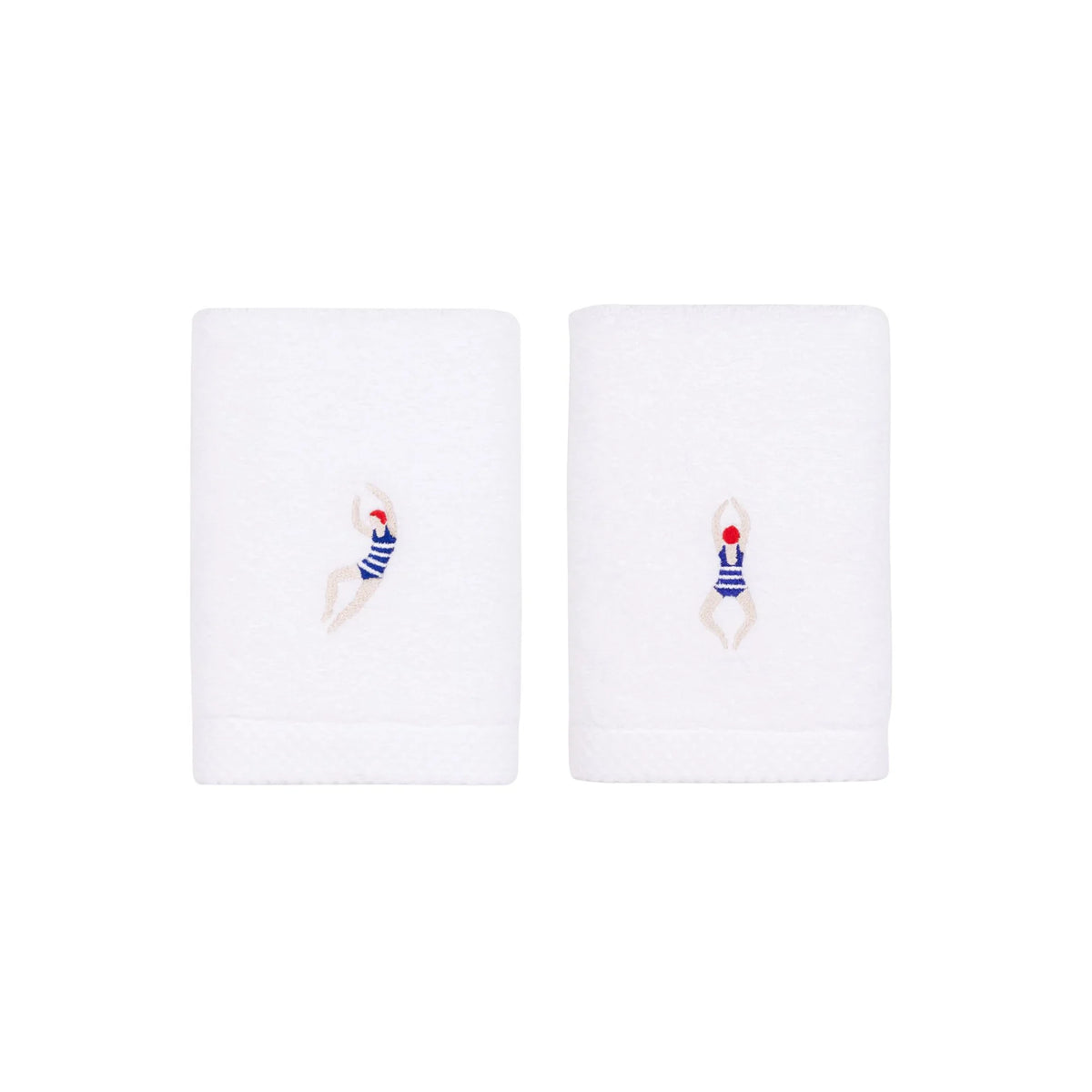 Pack de 2 Toallas de Tocador Nadadores - #pino_y_jacaranda#