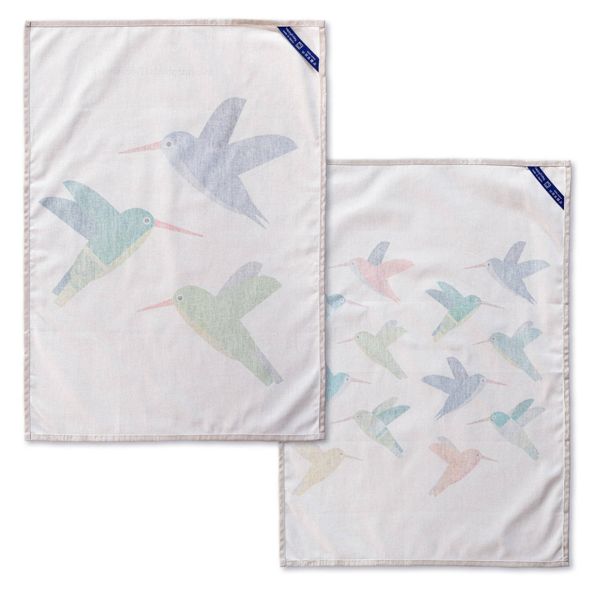 Set 2 Paños de Cocina Colibri 70x50 cm - pino_y_jacaranda
