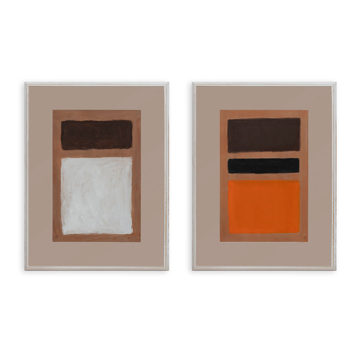 Set de 2 cuadros de lienzo Zarautz