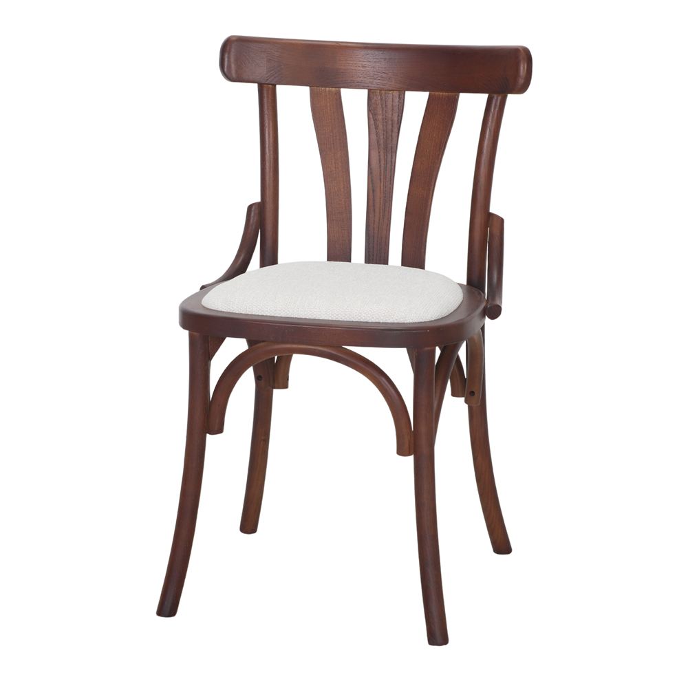Set de 2 sillas de madera bistró Alonso
