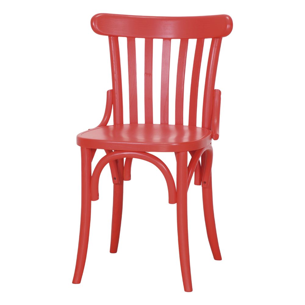 Set de 2 sillas de madera curvada Greta