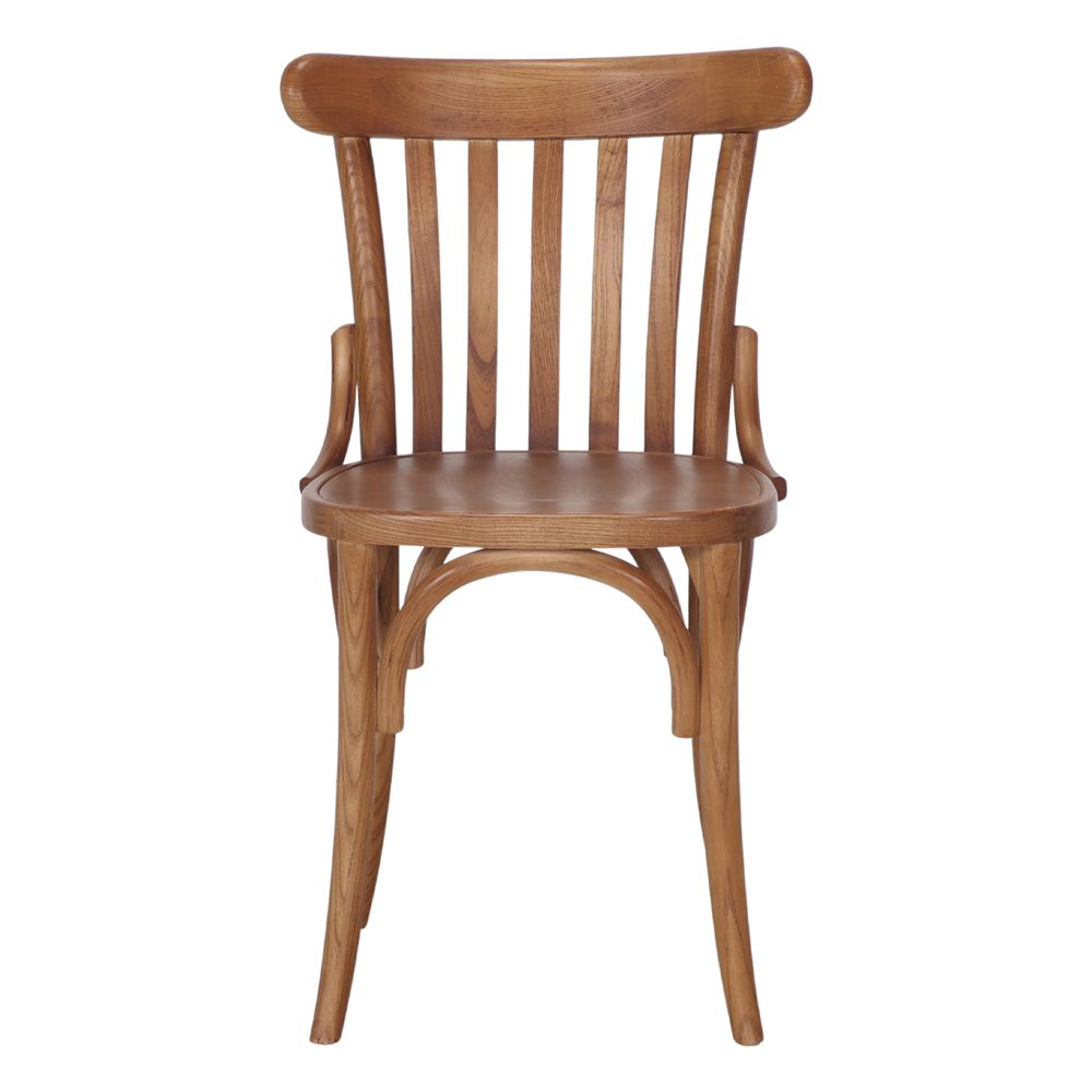 Set de 2 sillas de madera curvada Greta