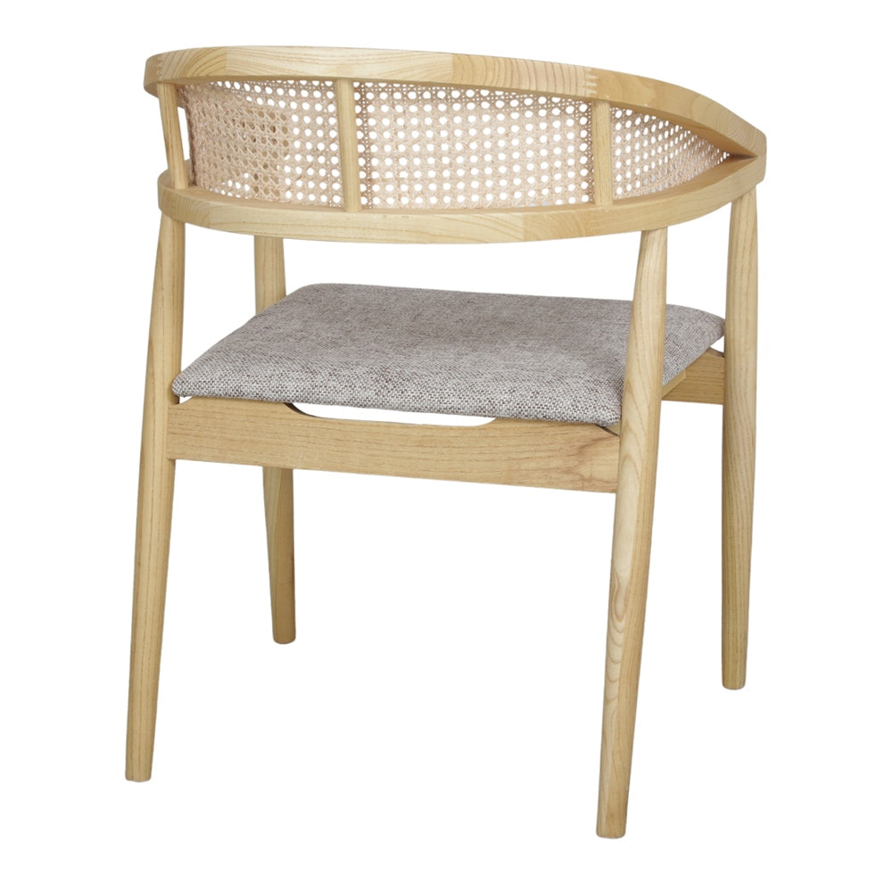 Set de 2 sillas de olmo con brazos Joaquim