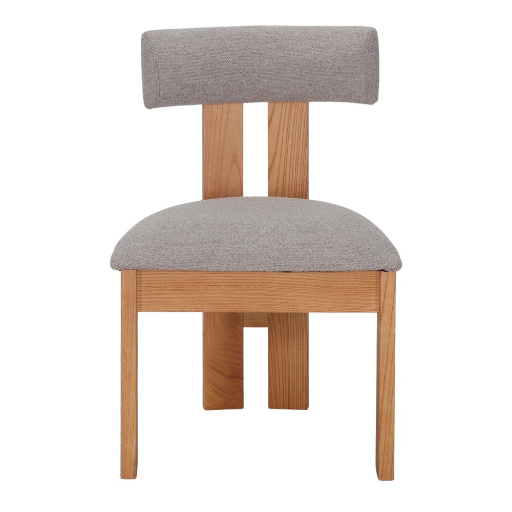 Set de 2 sillas de olmo tapizadas Algieba