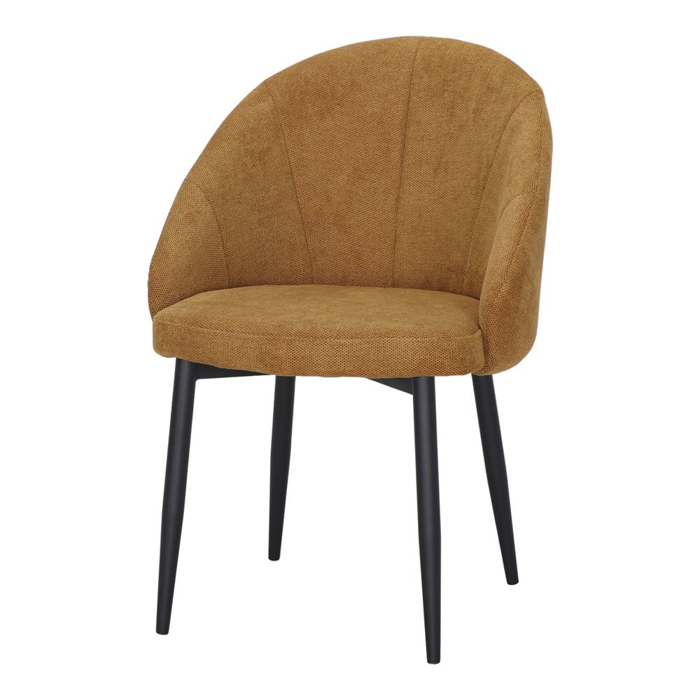 Set de 2 sillas tapizadas con patas de aguja Amaro