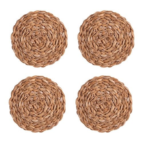 Set de 4 Posavasos Redondos Naturales - pino_y_jacaranda