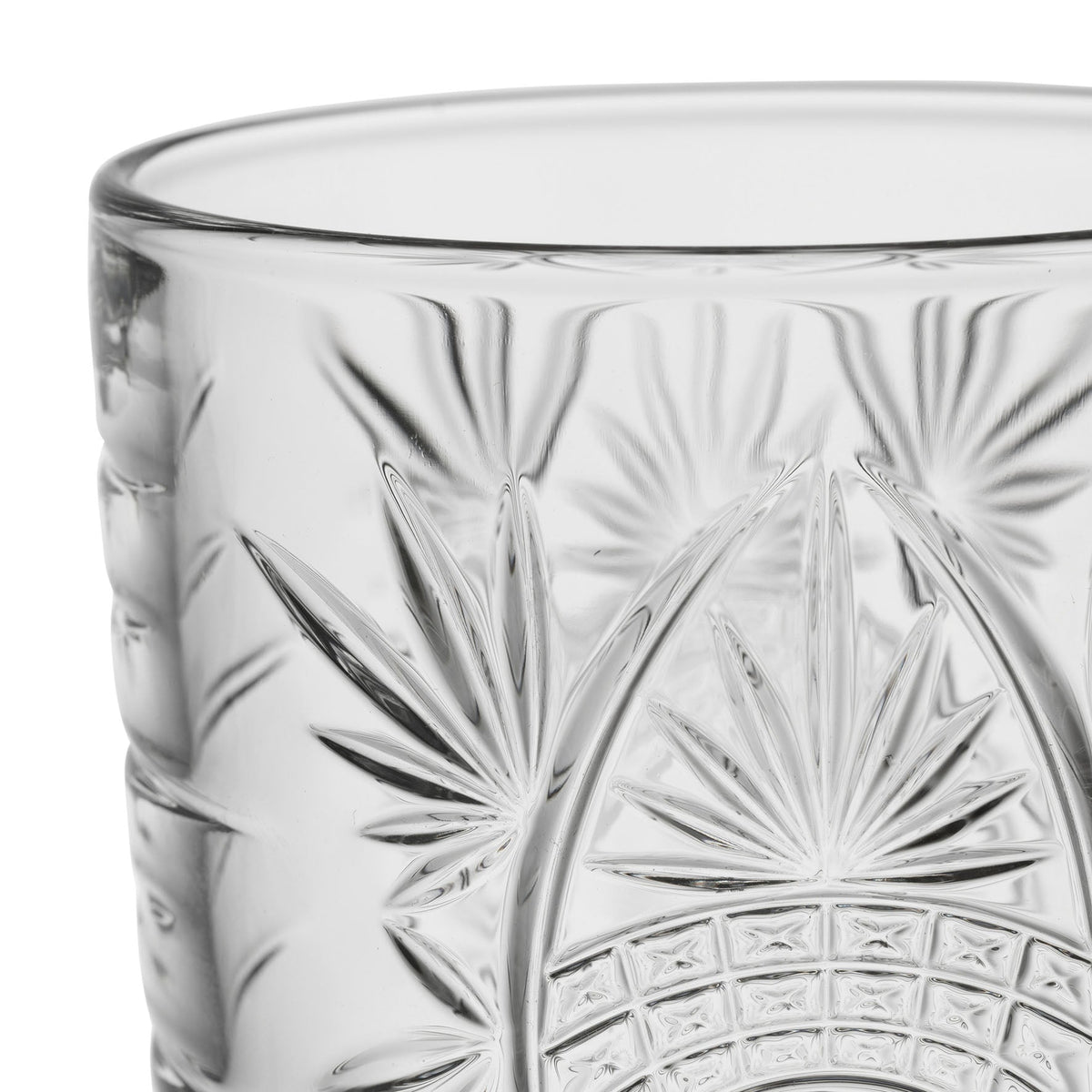 Set de 4 Vasos de Vidrio Palm Beach - pino_y_jacaranda