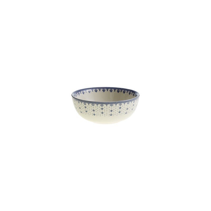 Set de 6 Boles Clásicos Mini La Cartuja Colección Flor de Lis Azul - #pino_y_jacaranda#