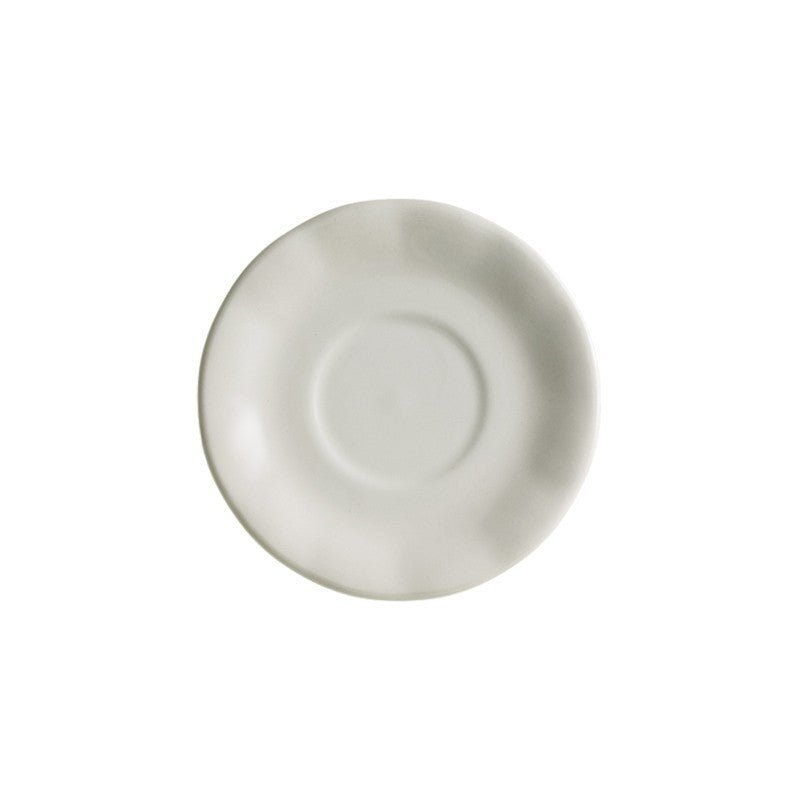 Set de 6 Tazas de Desayuno con Platillos La Cartuja Colección Aurora Blanca - #pino_y_jacaranda#