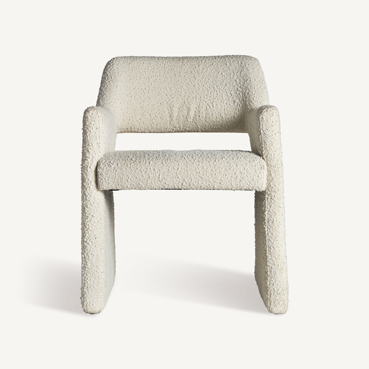 Silla de algodón bouclé Chelva
