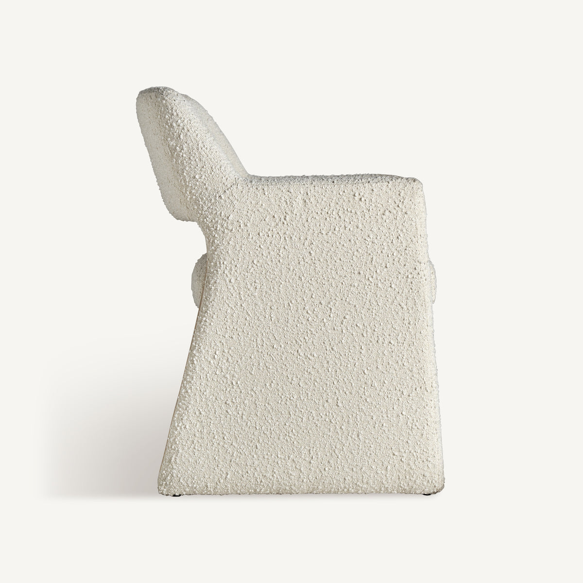 Silla de algodón bouclé Chelva