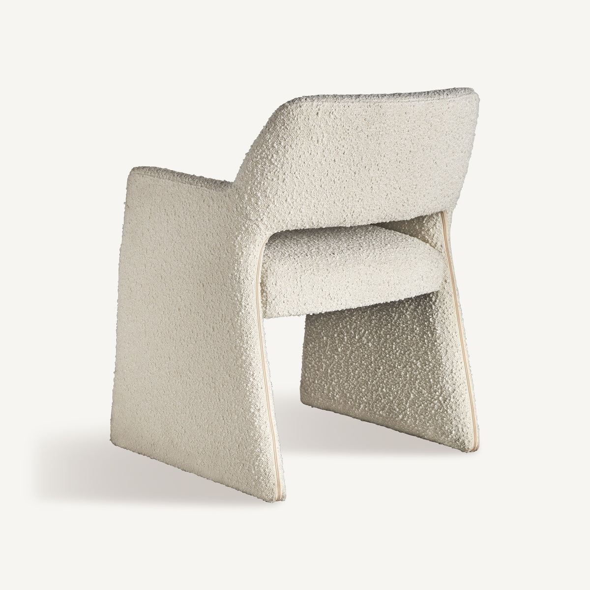 Silla de algodón bouclé Chelva