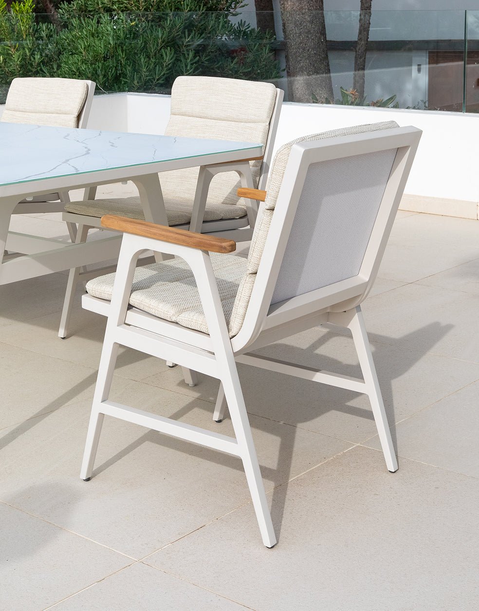 Silla de Exterior Albacete - #pino_y_jacaranda#