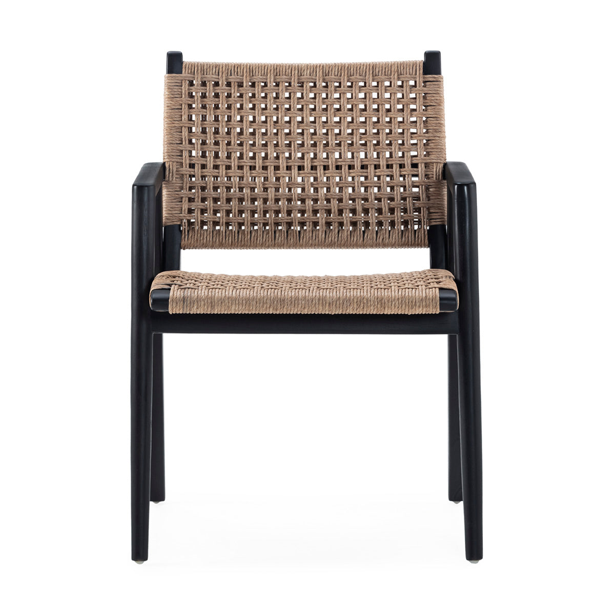 Silla de exterior de teca Cormano