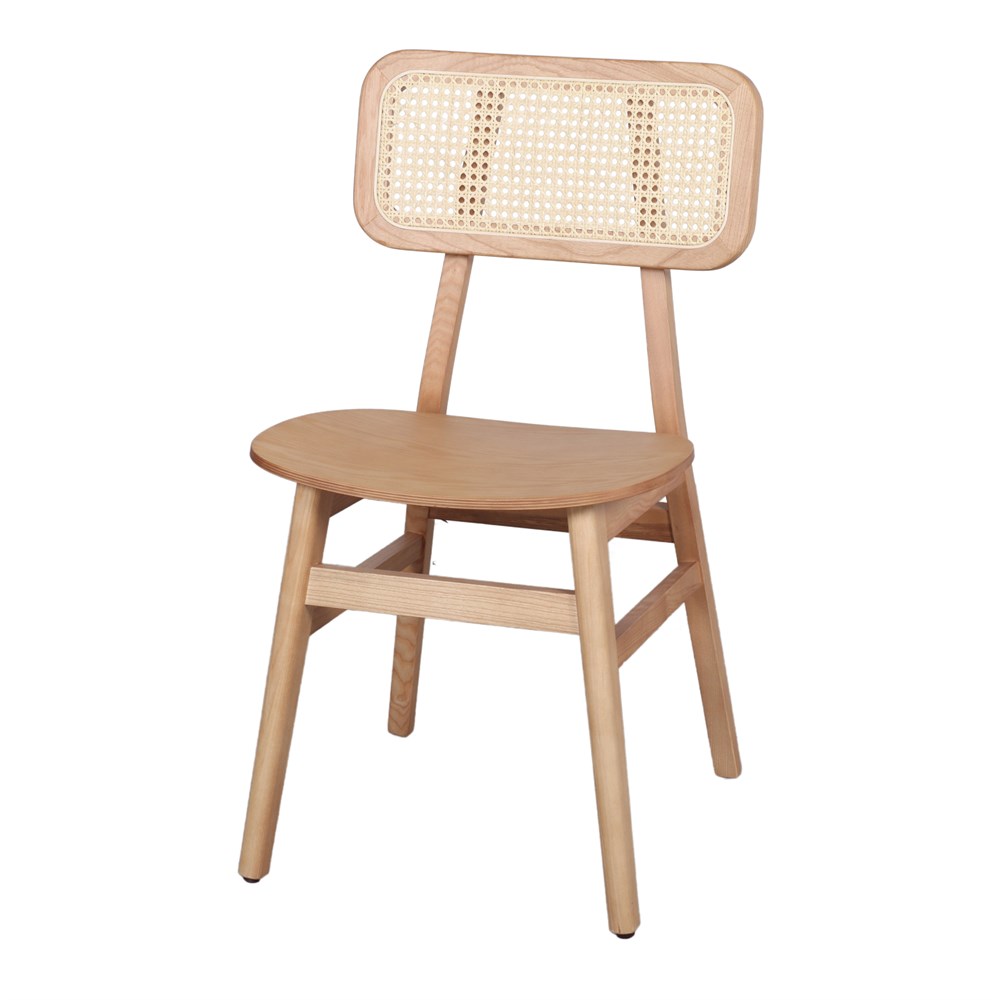 Silla de fresno con rejilla Nando