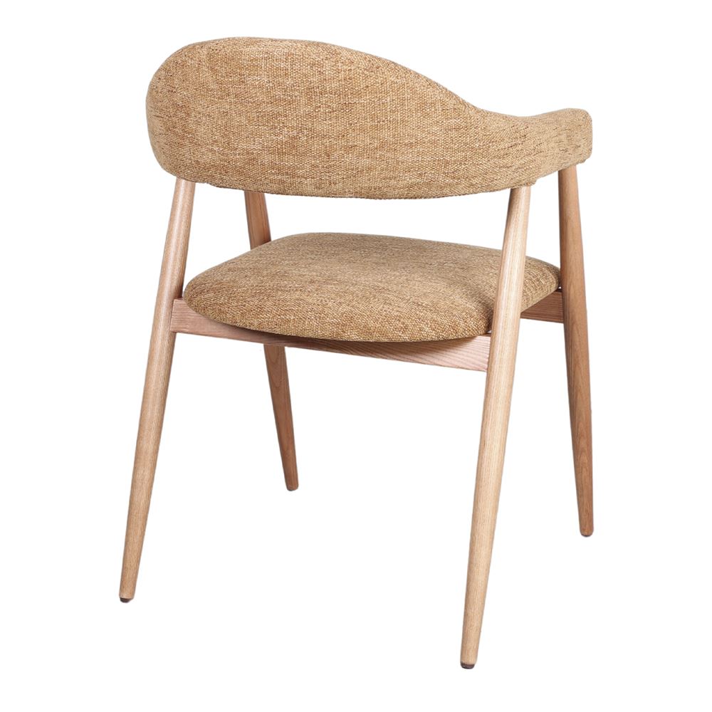Silla de madera torneada con brazos Anel