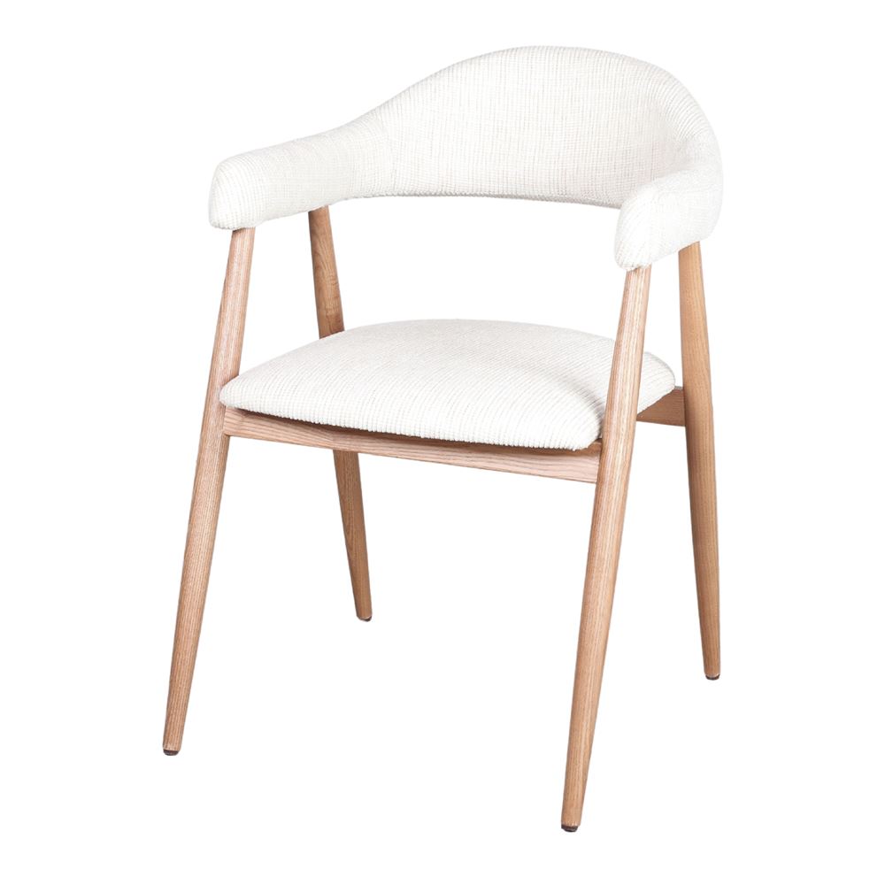 Silla de madera torneada con brazos Anel