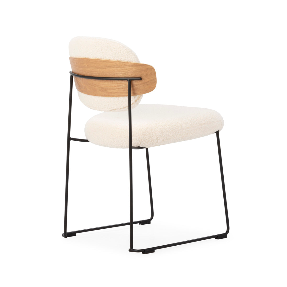 Silla de tela y metal Chipiona