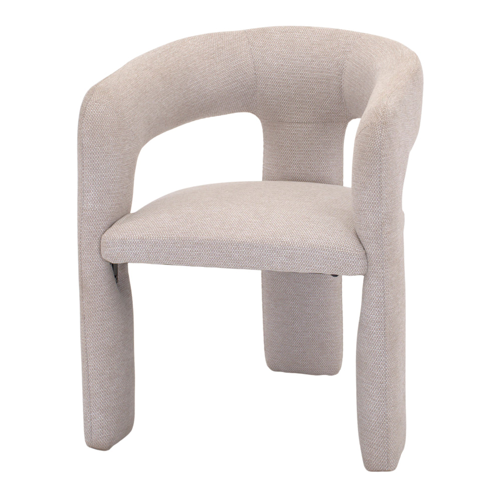 Silla tapizada con brazos Eloisa