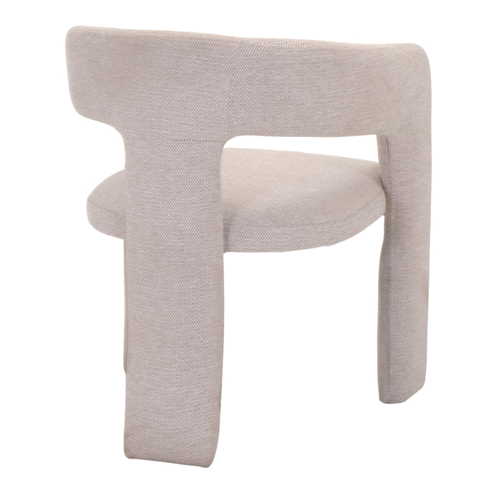 Silla tapizada con brazos Eloisa