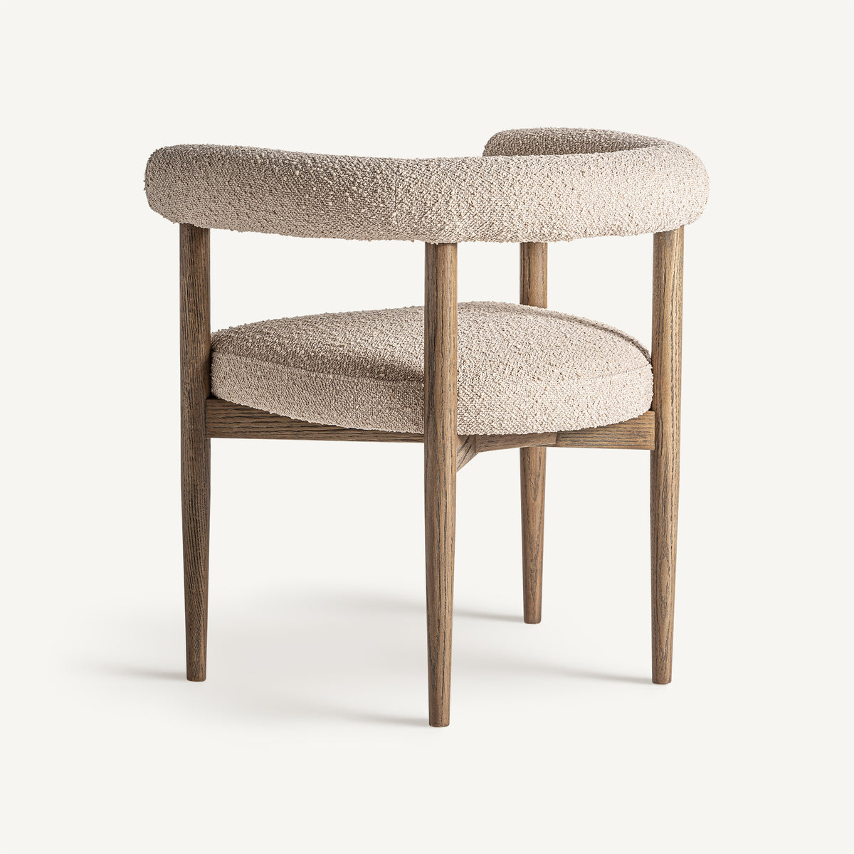 Silla tapizada de fresno Jérica