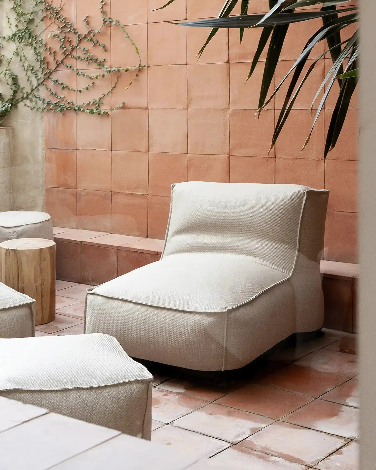 Sillón de exterior de olefina Benaocaz