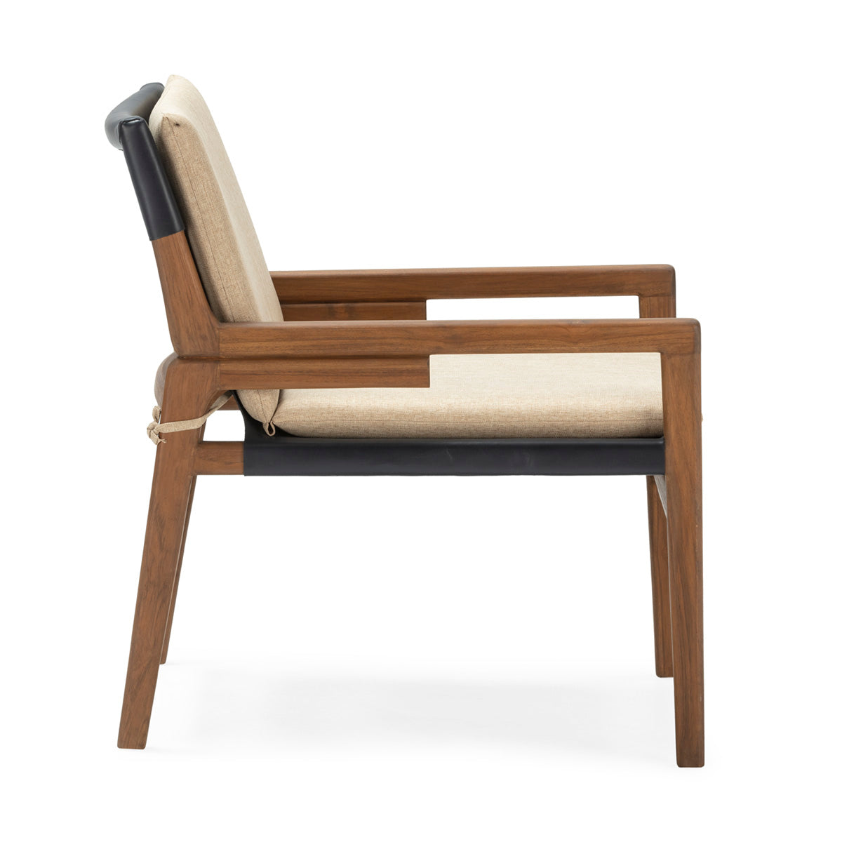 Sillón de madera de teca Qormi