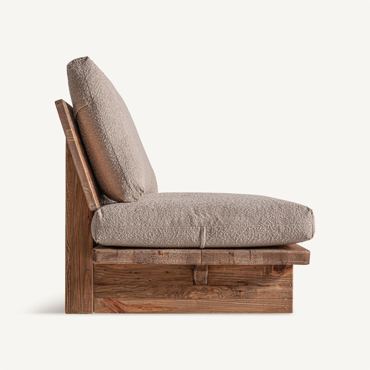 Sillón de pino reciclado Sant Agustí